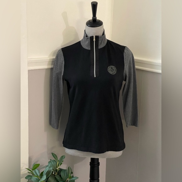 Ralph Lauren Active Quarter Zip Top - Picture 1 of 9